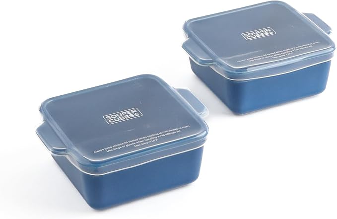 Souper Cubes Ceramic Baking Dishes 2.0-5" x 5" Baking Dishes by SouperCubes%C2%AE