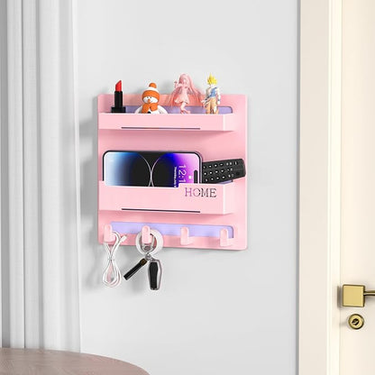 Floating Shelves for Bedside Shelf Accessories Organizer, Wall Mount Self Stick - Image 6
