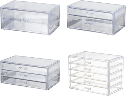 Space Saving Acrylic Cosmetic Storage Drawers Multi Drawers Acrylic Organizer - Image 9