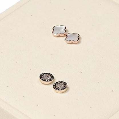 Oirlv Microfiber Jewelry Stud Earring tray Display Tray Earring Display - Image 7