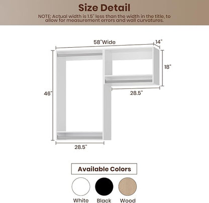 ROOMTEC Modular Closet System, Wooden Tower - Image 2