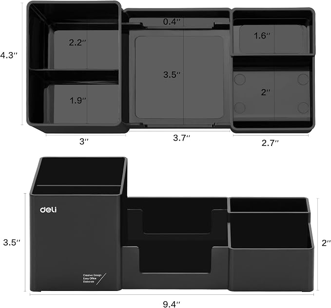 deli Desk Organizer, Plastic Desktop Organizer - Image 7