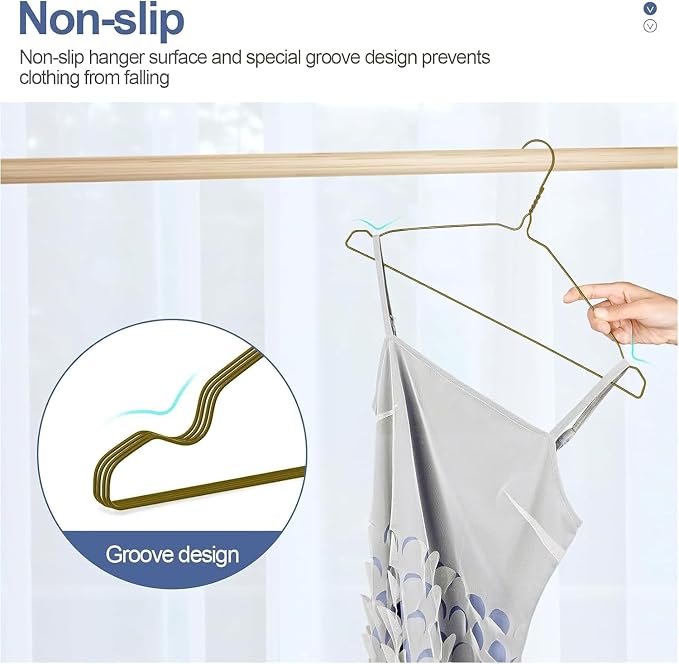 SPECILITE Wire Hangers 150 Pack, Metal Wire Clothes Hanger Bulk - Image 4