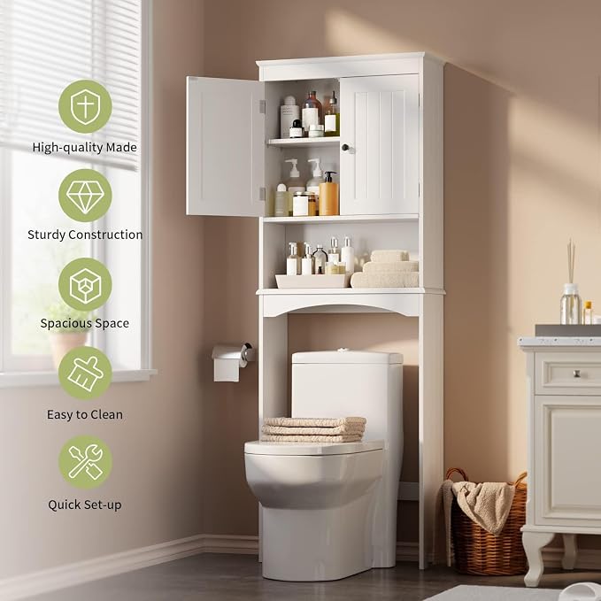 Gizoon Over the Toilet Storage Cabinet - Image 9