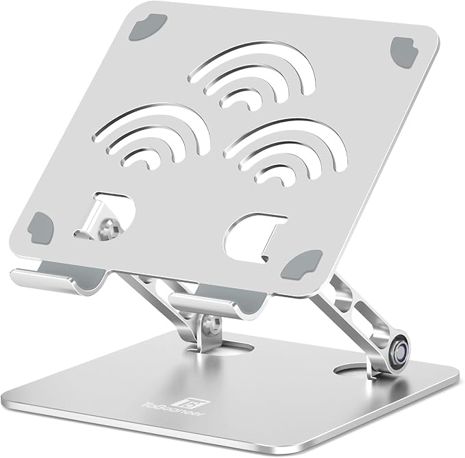 Adjustable Tablet Stand for Desk, Premium Aluminum Holder for iPads, and All by ToBeoneer
