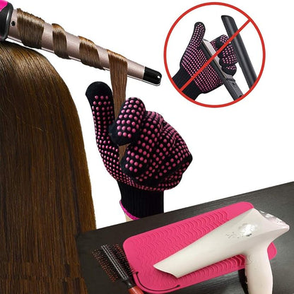 Heat Resistant Glove with Heat Resistant Mat - Image 2