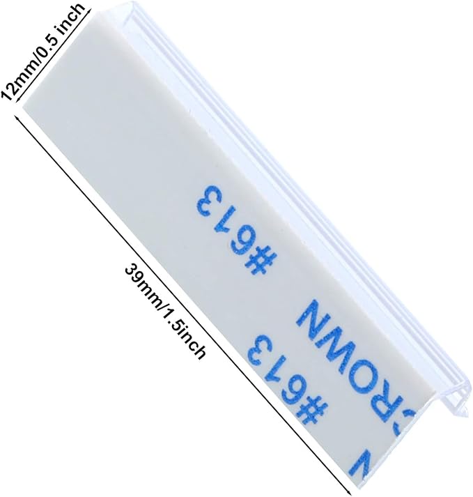 150 Pieces Earring Card Adapter Self-Adhesive Lip Adapter Plastic Lip Hanger - Image 4