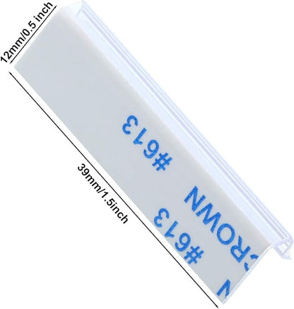 150 Pieces Earring Card Adapter Self-Adhesive Lip Adapter Plastic Lip Hanger - Image 4