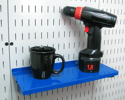 Wall Control Shelf 6in Deep Pegboard Shelf Assembly Pegboard and Slotted Tool - Image 2