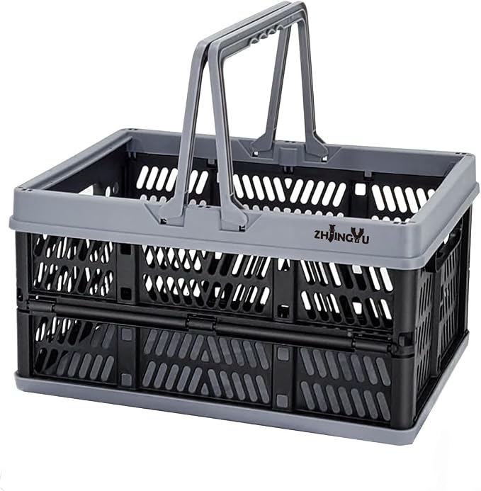 ZHJINGYU crates for storage, foldable crate by ZHJINGYU
