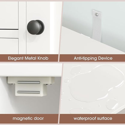 GRUSIGN Bathroom Storage Cabinet - Image 4