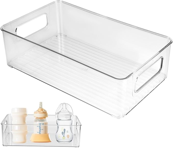 CTTZCKJ Plastic Baby Bottle Nursery and Food Organizer Storage Holder Bin by CTTZCKJ