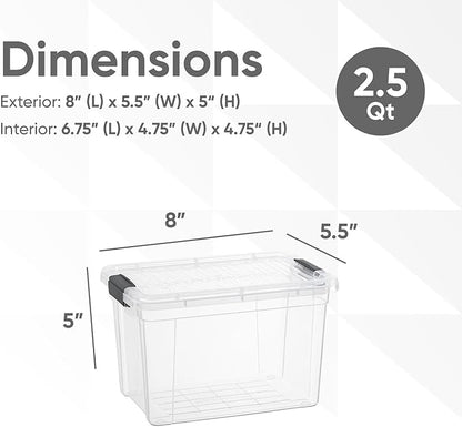 Superio Mini Deep Storage Organizer Bin - Image 2
