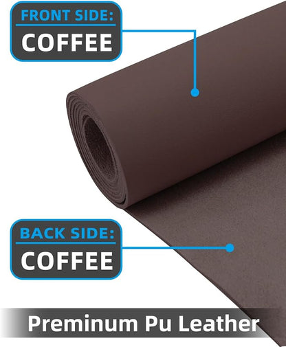 Non-Slip Desk mat, PULeather Desk Pad Protector, Office Desk Mat, Large Mouse - Image 2