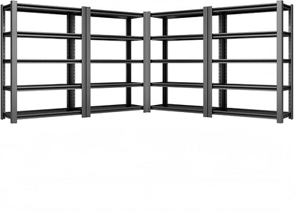2750 LBS Heavy Duty Garage Shelving, Adjustable Boltless Steel Storage Rack by WOZBUD