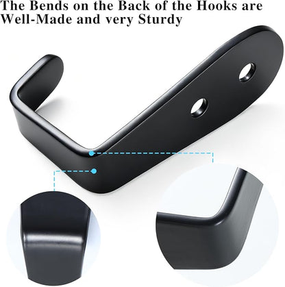 Stainless Steel Hooks for Hanging, Heavy Duty Hook, Wall Hooks Key Holder Wall - Image 5