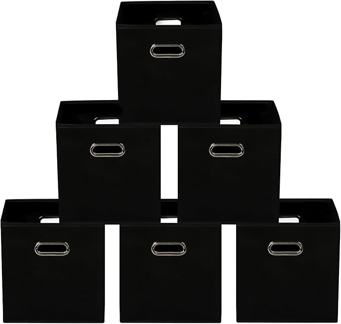 Yunkeeeper storage bins Cubes, Fabric Cube Organizer by Yunkeeper