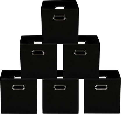 Yunkeeeper storage bins Cubes, Fabric Cube Organizer by Yunkeeper