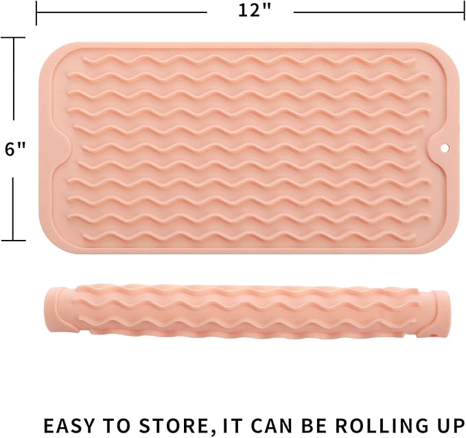 Silicone Dish Drying Mat for Multiple Usage, Easy clean, Eco-friendly, - Image 2