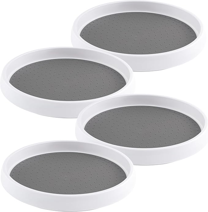 Oizeir 10 Inch Lazy Susan Set of 4 by Oizeir