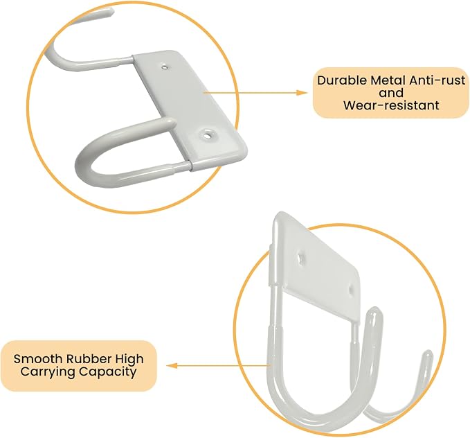 Ironing Board Hanger Wall Mount, Ironing Board Holder Organizer Wall Rack - Image 5