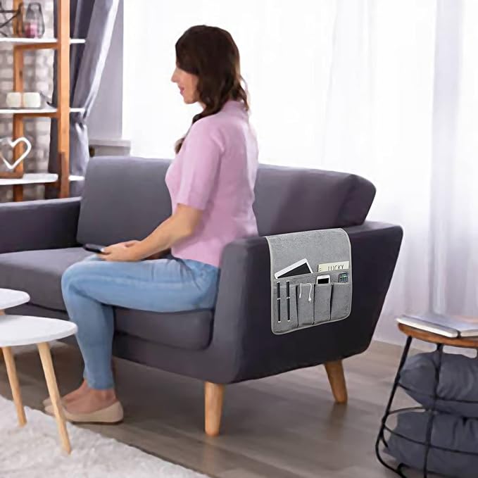 NB Sofa Armrest Organize remote holder bedside caddy organizer - Image 6
