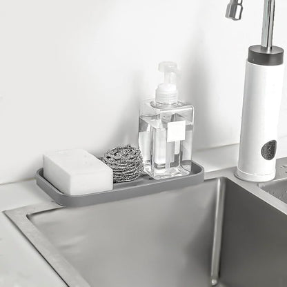 Silicone Kitchen Sink Organizer Tray - Image 9