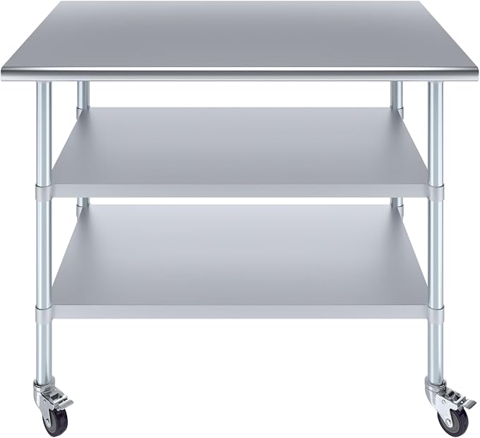 AmGood Stainless Steel Work Table - Image 2