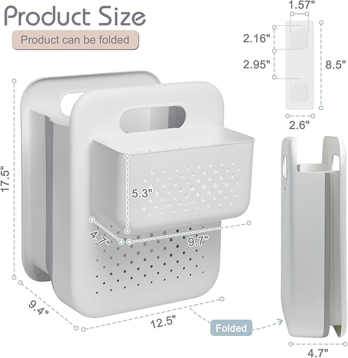 Goderewild Large Collapsible Laundry Basket - Image 2