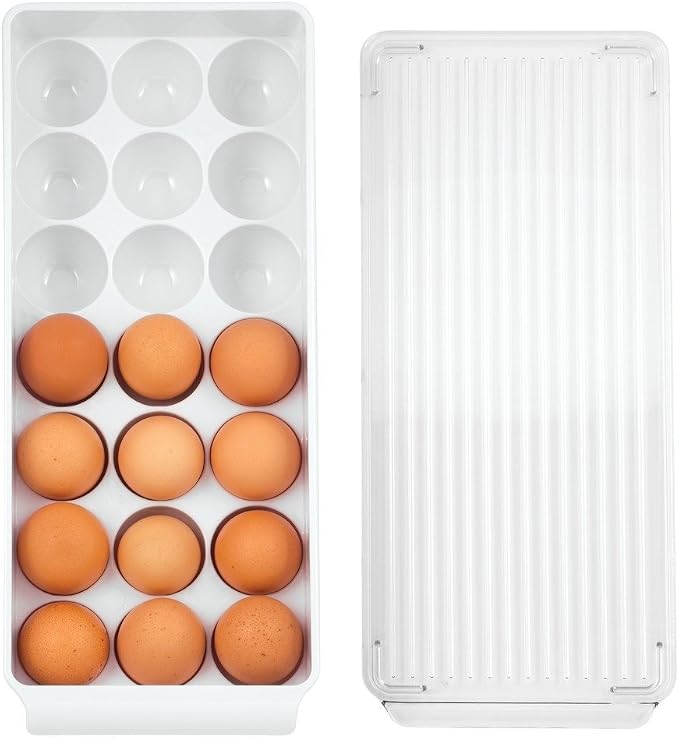 iDesign Plastic Egg Holder for Fridge - Image 4