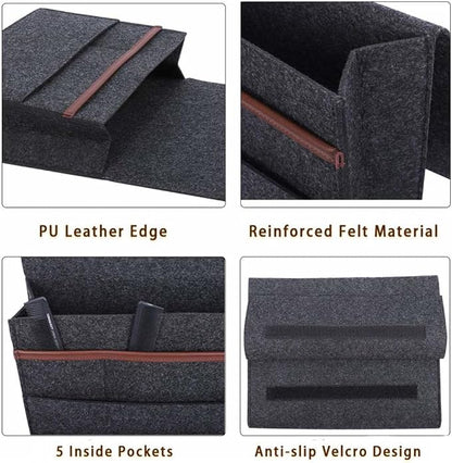 Bedside Caddy for Dorm and Bed Storage - Image 4