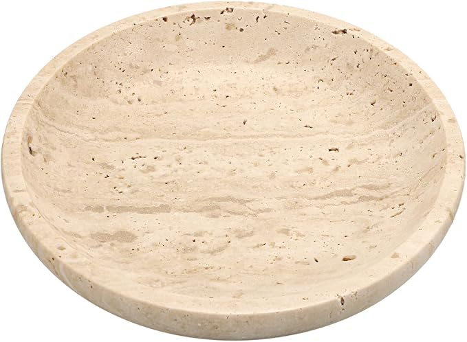 Hipiwe Small Key Bowl for Entryway, 5.5" Round Decorative Ring Holder Dish - Image 9