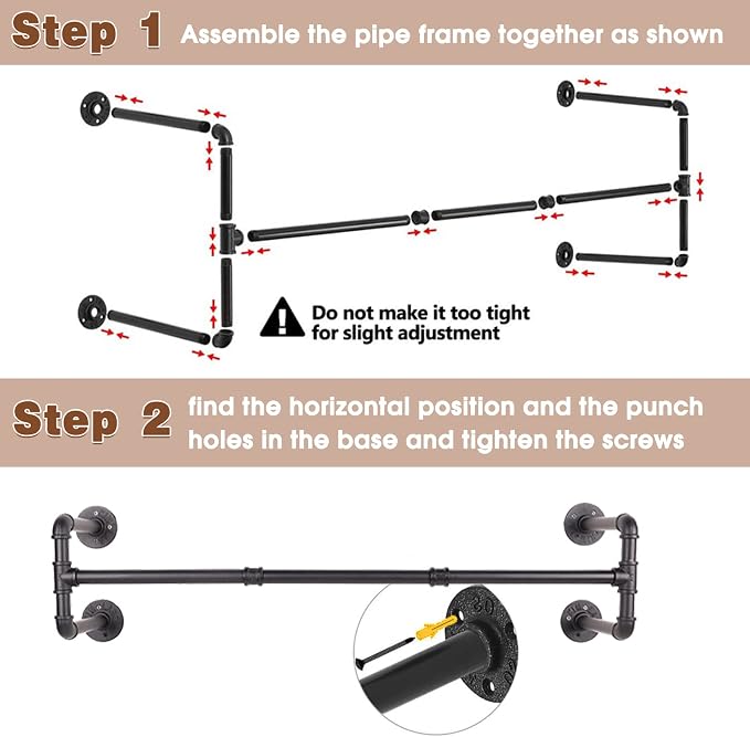 Wall Mounted Clothes Rack - Image 6
