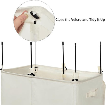 WOWLIVE 180L Double Laundry Hamper - Image 7