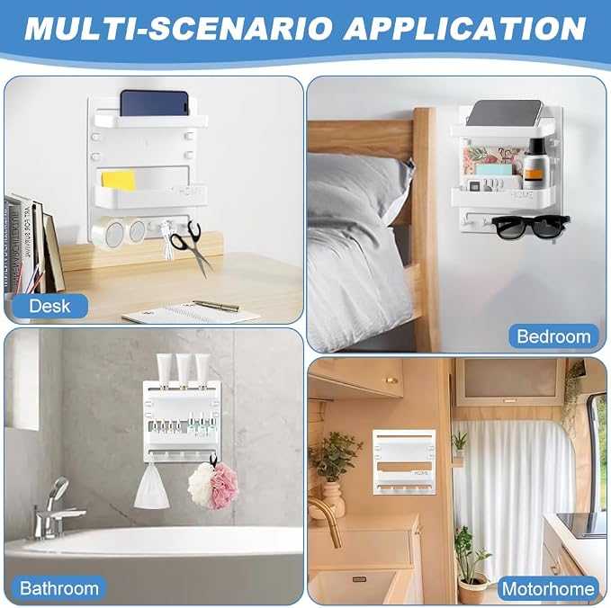 Bedside Shelf Wall Mount & Wall Nightstand - Image 7