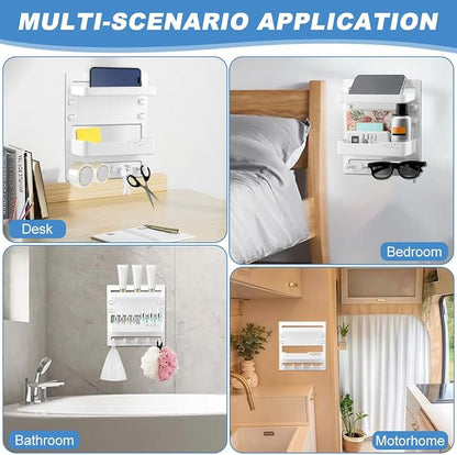 Bedside Shelf Wall Mount & Wall Nightstand - Image 7