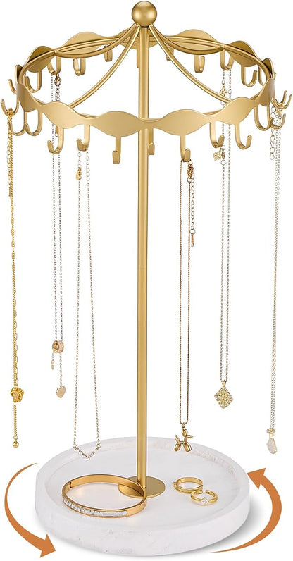 Lolalet Rotating Necklace Holder Stand by Lolalet