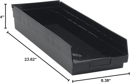 Quantum Storage QSB114 Heavy-Duty Nesting Plastic Shelf Bins - Image 9