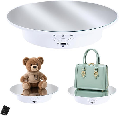 Rotating Display Stand Turntable Stand Black Spinning Stand by GOHASPW