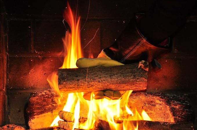 G & F Premium Leather BBQ Gloves, Heat & Fire Resistant, Suede Palm, Puncture & - Image 7