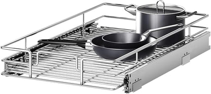 Pull Out Cabinet Organizer 10½" W x 21½" D, Heavy Duty Cabinet Pull Out Shelves by Unknown