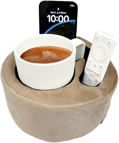 Xchouxer Couch Cup Holder Pillow, Sofa and Bed Organizer Caddy by Xchouxer