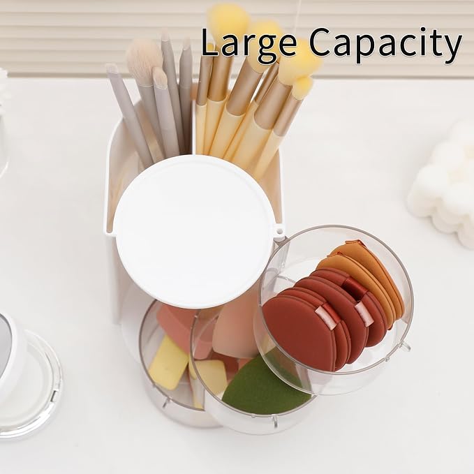 FABROK 3-Layer Clear Hair Accessories Organizer - Image 3