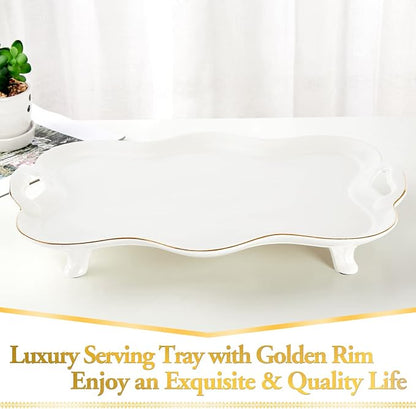 DUJUST Porcelain Serving Tray - Image 2