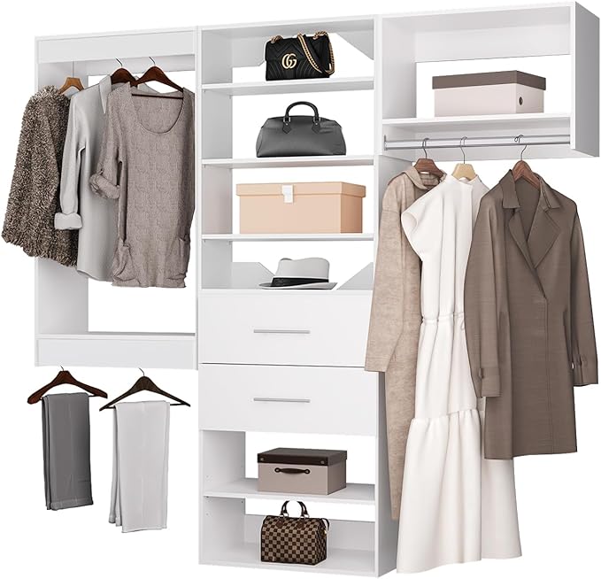 ROOMTEC Modular Closet System, Wooden Tower by ROOMTEC