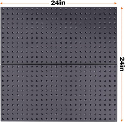 Ultrawall 2 Pcs Metal Pegboard Wall Panels, Peg Boards - Image 2