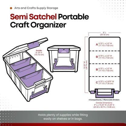 ArtBin Semi Satchel Portable Craft Organizer - Image 8