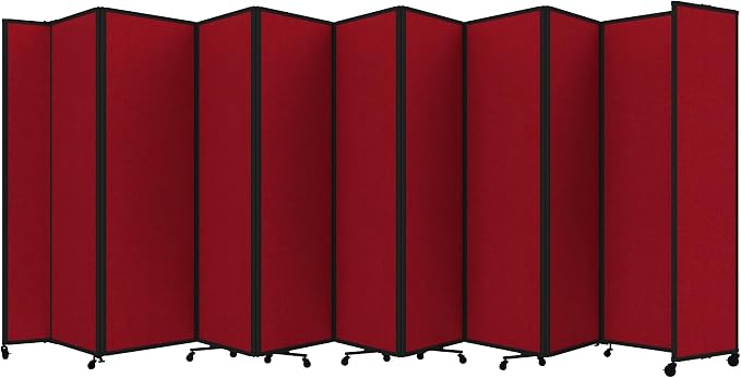 Versare Room Divider 360 Portable Wall Partition | Folding Panels | Large by VERSARE
