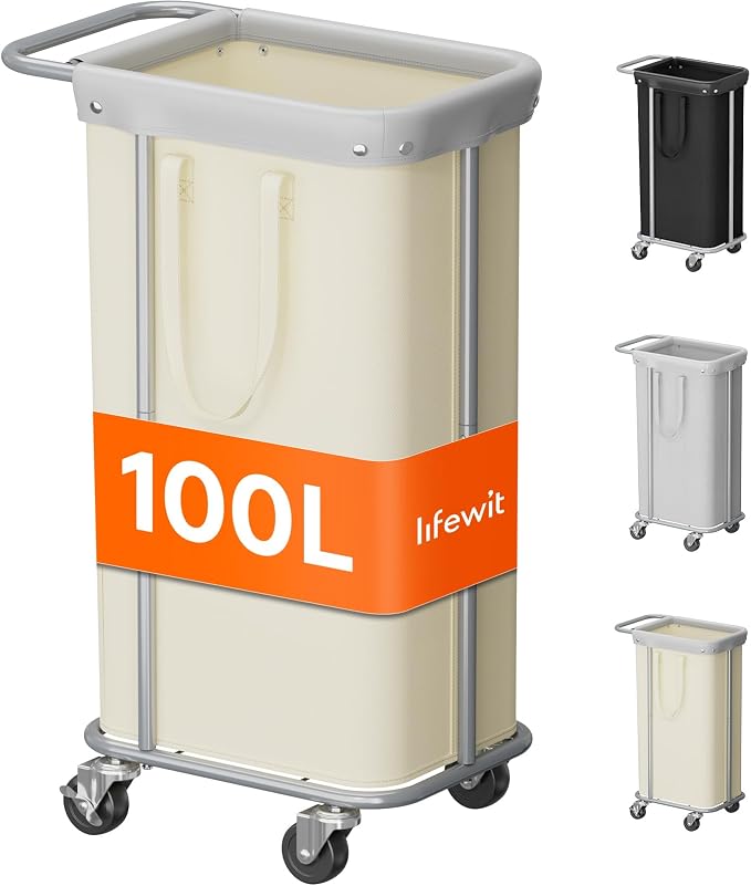 Lifewit 100L Large Laundry Basket by Lifewit