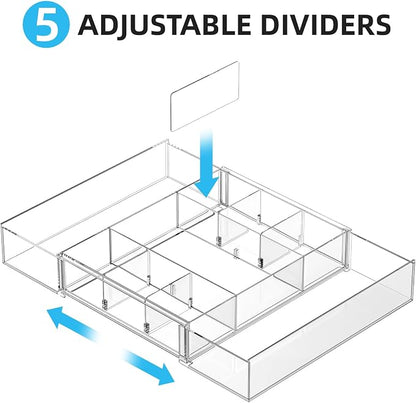 Marbrasse Expandable Desk Drawer Organizer, Desk Organizers and Accessories - Image 3